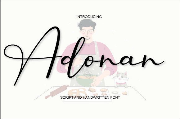 Adonan Font - Featured Image