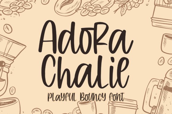 Adora Chalie Font - Featured Image