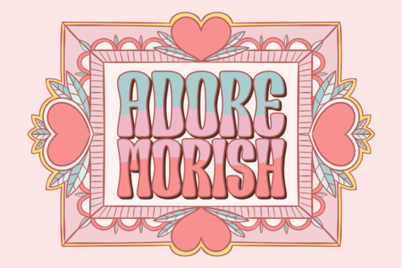 Adora Morish Font - Featured Image