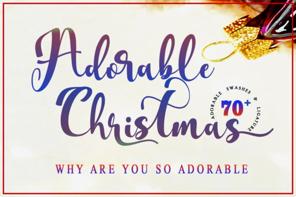 Adorable Christmas Font - Featured Image