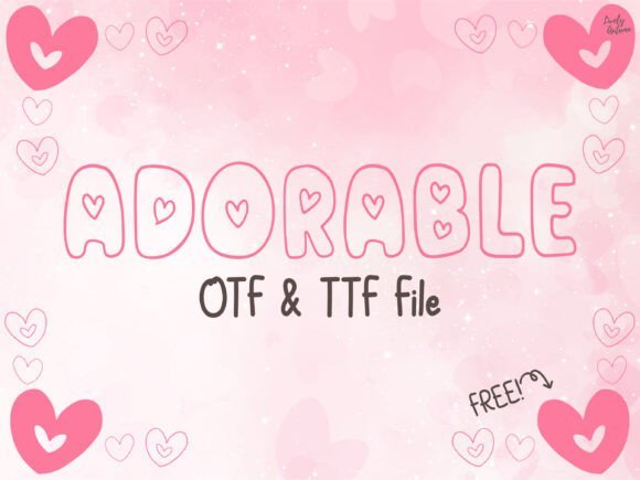 Adorable Font - Featured Image