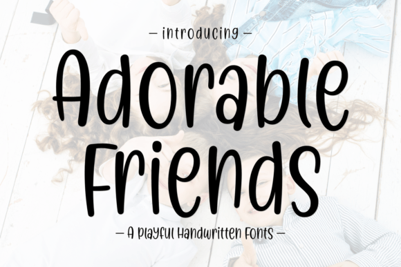 Adorable Friends Font - Featured Image