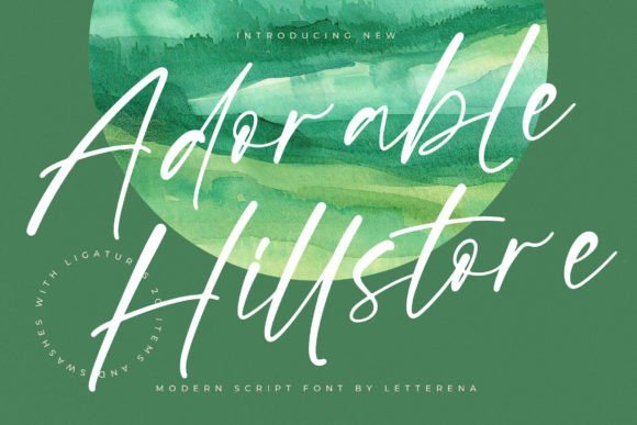 Adorable Hillstore Font - Featured Image