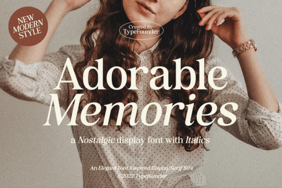 Adorable Memories Font - Featured Image