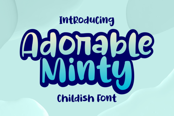 Adorable Minty Font - Featured Image