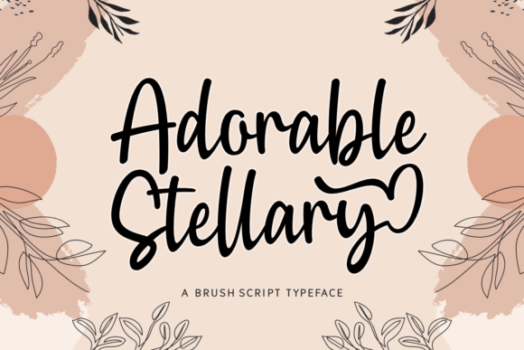 Adorable Stellary Font - Featured Image