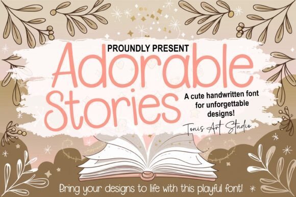 Adorable Stories Font - Featured Image