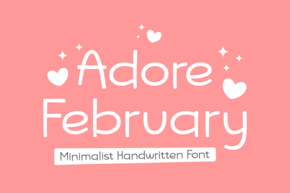 Adore February Font - Featured Image