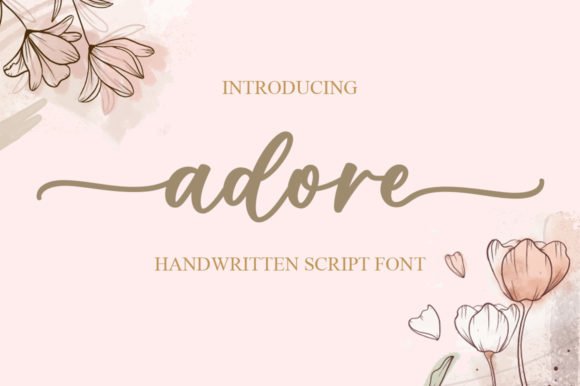 Adore Font - Featured Image