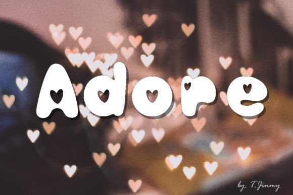 Adore Font - Featured Image