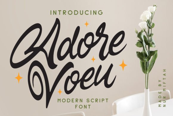 Adore Voeu Font - Featured Image