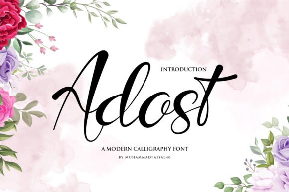 Adost Font - Featured Image