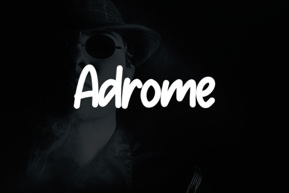 Adrome Font - Featured Image