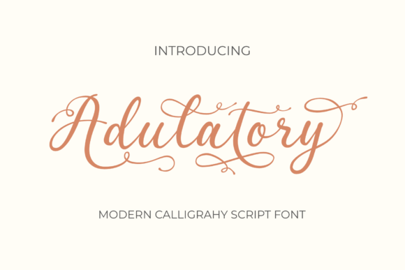 Adulatory Font - Featured Image