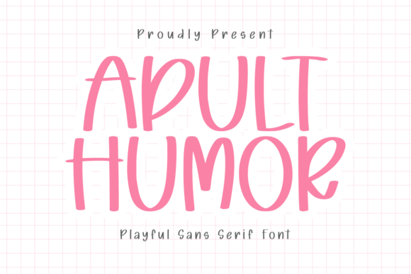Adult Humor Font - Featured Image