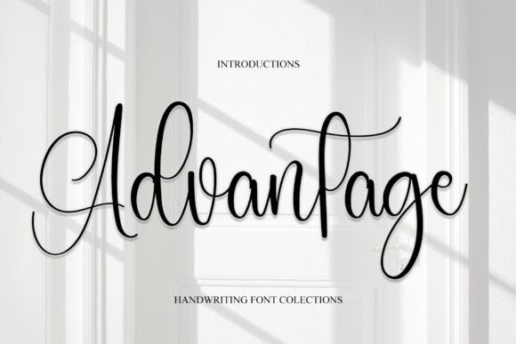 Advantage Font - Featured Image