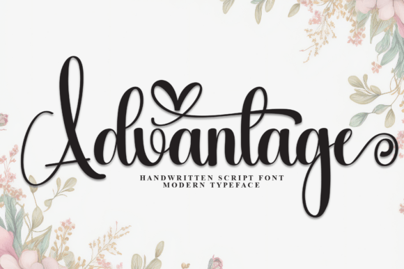 Advantage Font - Featured Image