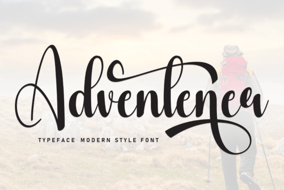 Adventener Font - Featured Image