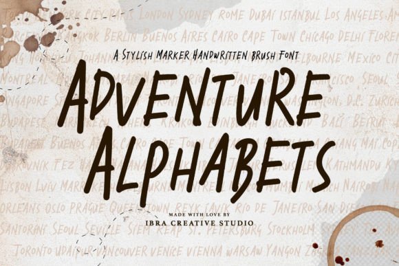 Adventure Alphabets Font - Featured Image