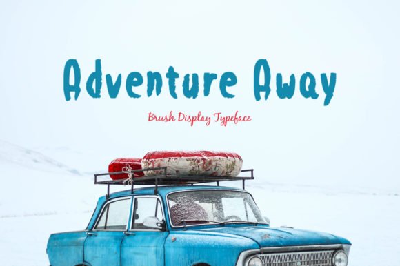 Adventure Away Font - Featured Image