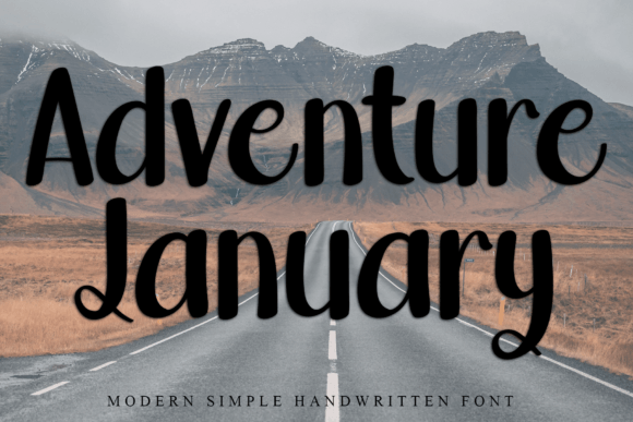 Adventure January Font - Featured Image