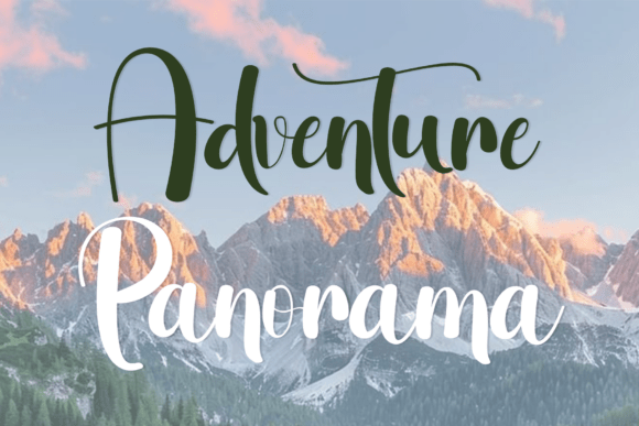 Adventure Panorama Font - Featured Image