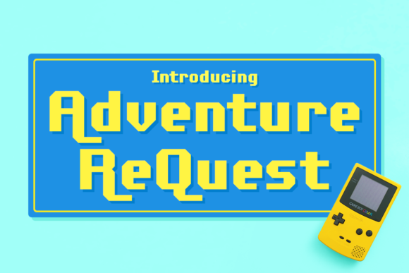 Adventure ReQuest Font - Featured Image