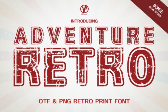 Adventure Retro Font - Featured Image
