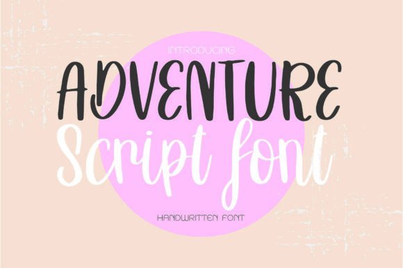 Adventure Script Font - Featured Image