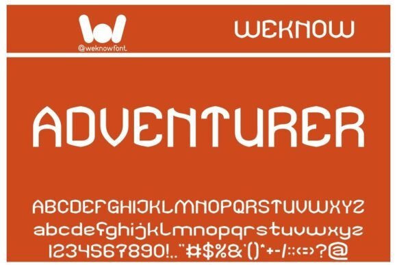 Adventurer Font - Featured Image
