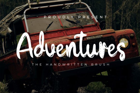Adventures Font - Featured Image