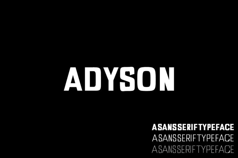 Adyson Font - Featured Image