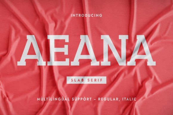 Aeana Font - Featured Image