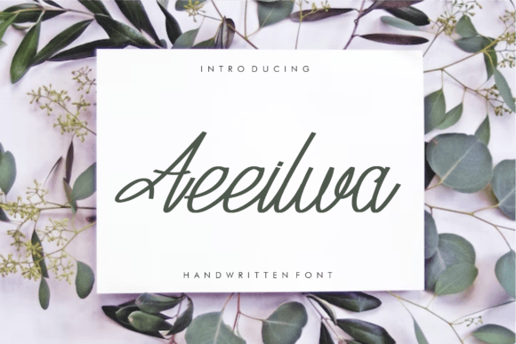 Aeeilwa Font - Featured Image