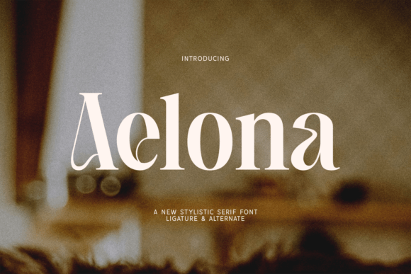 Aelona Font - Featured Image
