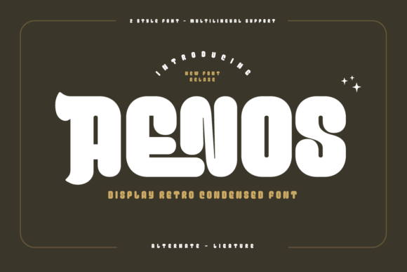 Aenos Font - Featured Image