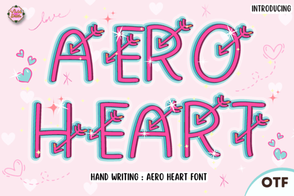 Aero Heart Font - Featured Image