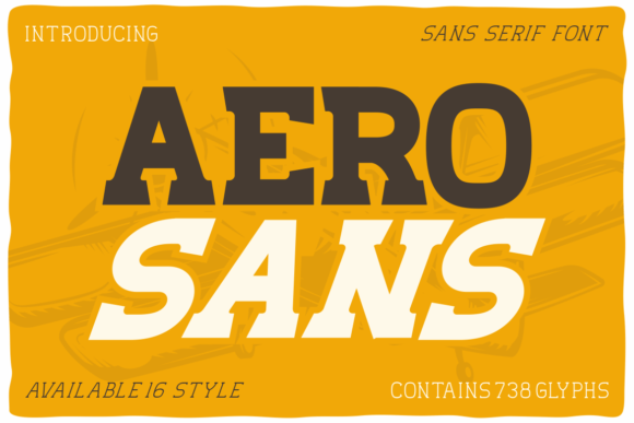 Aero Sans Font - Featured Image