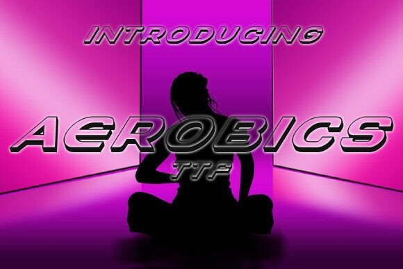 Aerobics Font - Featured Image