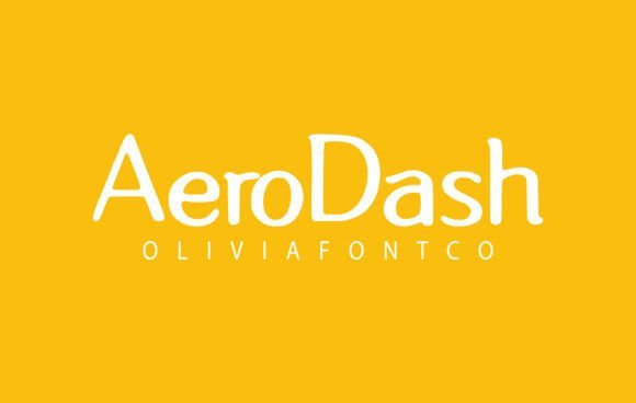 Aerodash Font - Featured Image
