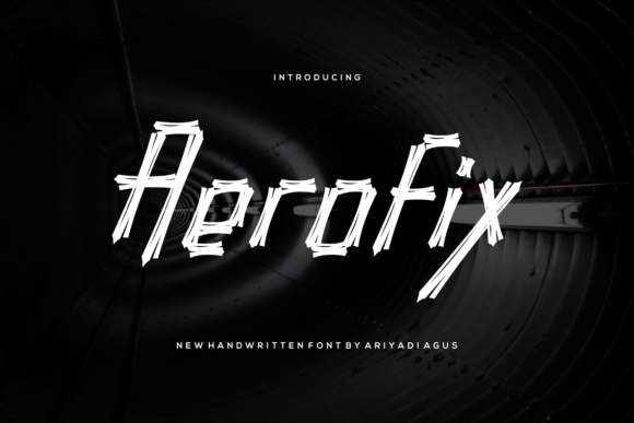 Aerofix Font - Featured Image