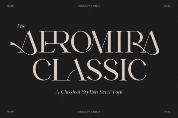 Aeromira Classic Font - Featured Image
