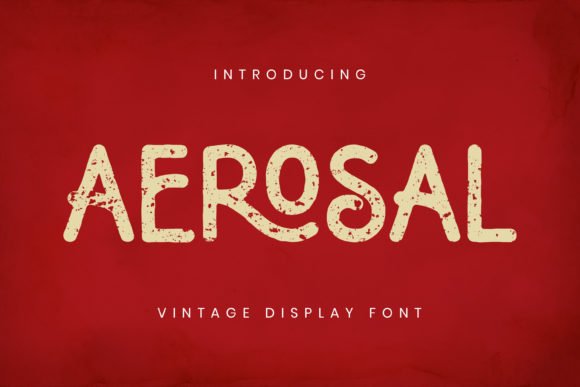 Aerosal Font - Featured Image