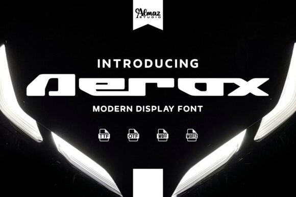 Aerox Font - Featured Image