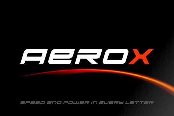 Aerox Font - Featured Image