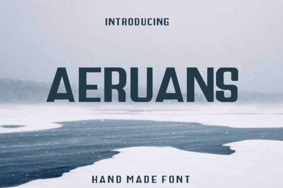 Aeruans Font - Featured Image
