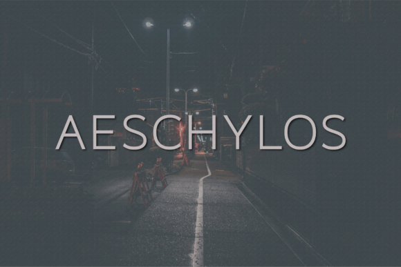 Aeschylos Font - Featured Image