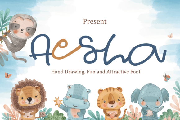 Aesha Font - Featured Image