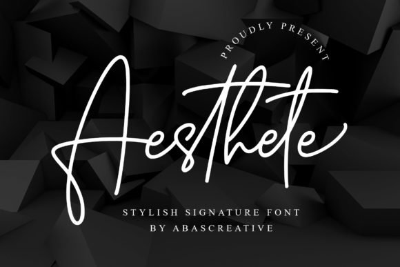 Aesthete Font - Featured Image