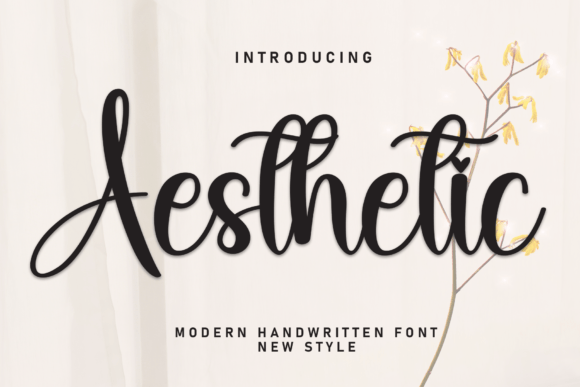 Aesthetic Font - Featured Image